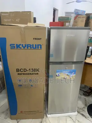 Space Saver Skyrun Refrigerator BCD 138hc Double Door