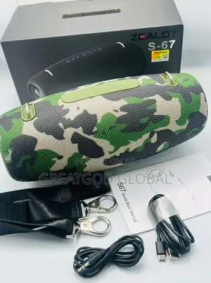 Zealot S67 Wirelessbluetooth Speaker Portable Subwoofer HIFI