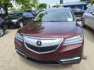 Acura MDX SH 4dr SUV AWD (3.5L 6cyl 9A) 2016 Red