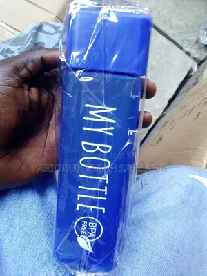 500ML Transparent Water Bottle Rubber