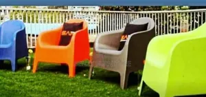 Plastic Buckets Chair Garden/ Beach Chair