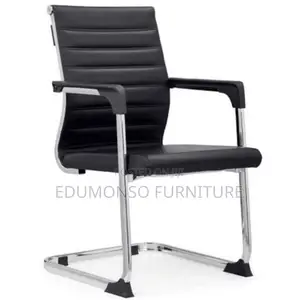 Leather Office Visitor Comfort Chair