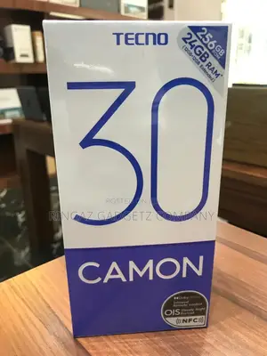 New Tecno Camon 30 256 GB Black
