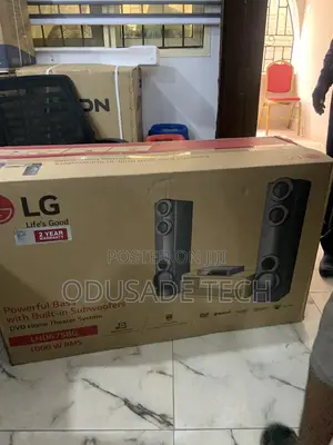 Theaterx 1000W LG Powerful Bass With Built in Subwoofers