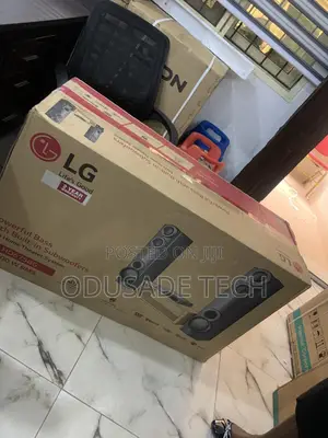 Entertainment Central LG Powerful Bass With Builtin Subwoof