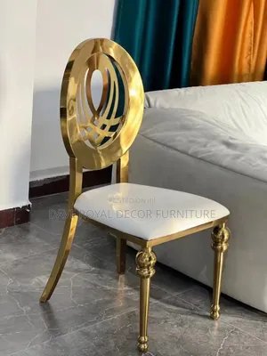Quality Gold Color Event Chair