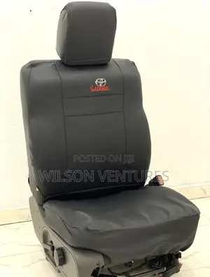 Plain Black Sienna Seat Cover