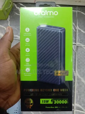 Oraimo 15W 30000mah Power Bank