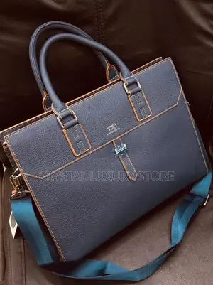 Hermes Quality Luxury Genuine Leather Laptop Bag