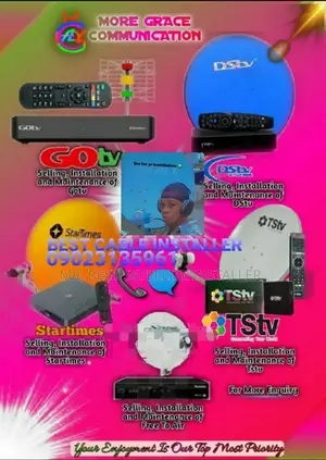 Dm for Selling and Installation of Dstv, Gotv, Starlink Inst
