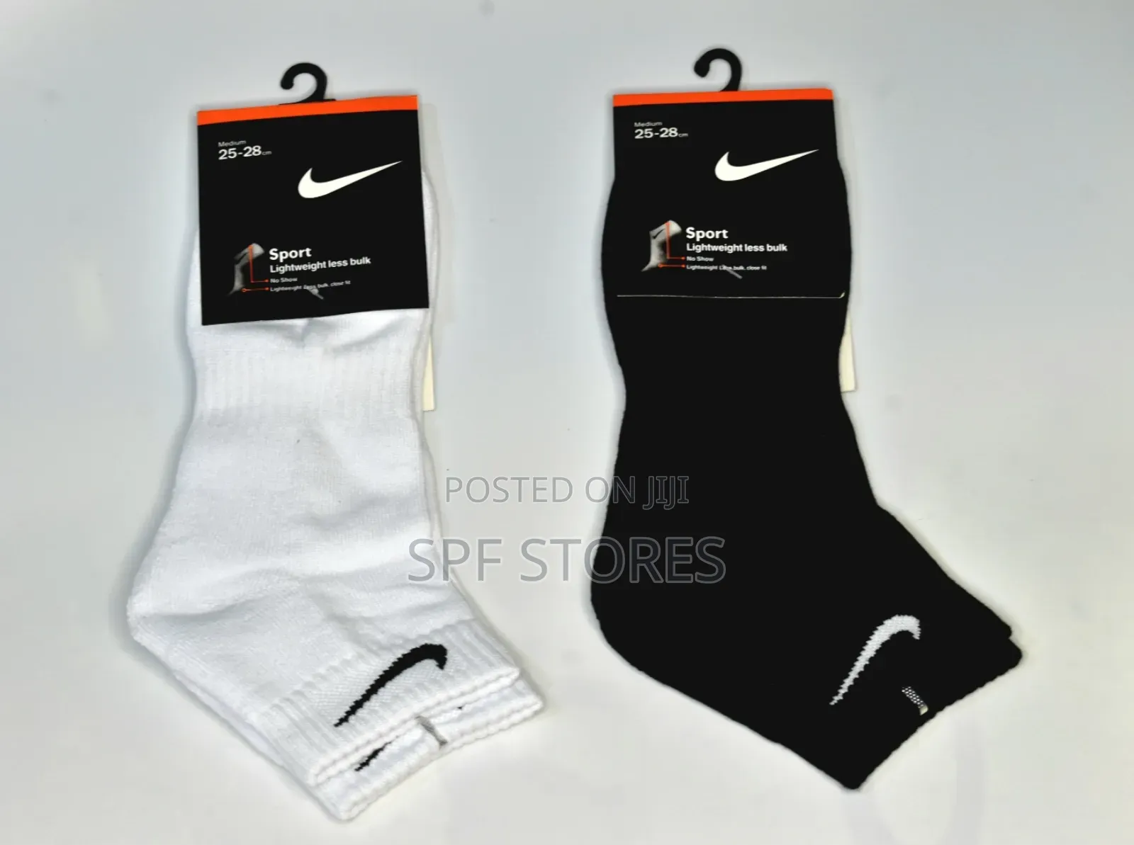 Black Nike Gray Sock
