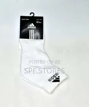 White Adidas Gym Socks