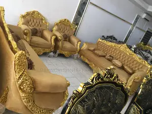 Gold Royal Egyptian Sofa Set