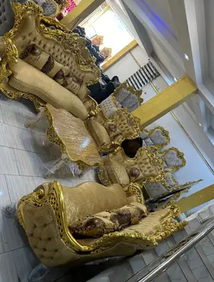 Gold Royal Sofa Set