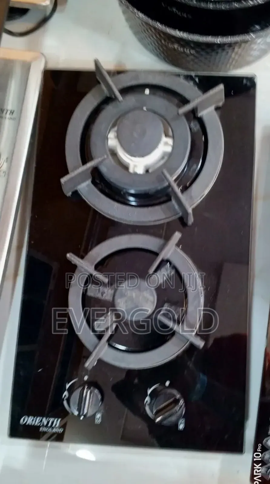 Two Burner Gas Cooker Hob Available With Automatic Ignition