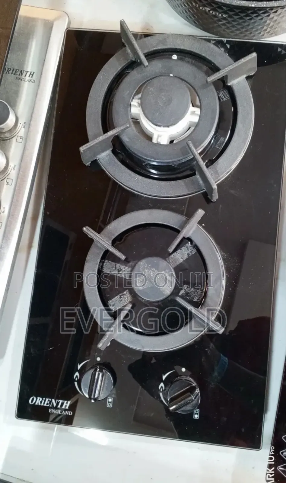 Two Burner Gas Cooker Hob Available With Automatic Ignition