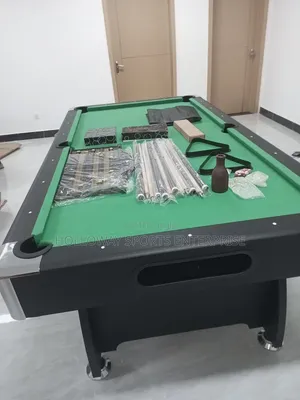 Foreign Pool Table Available With Premium Accessories