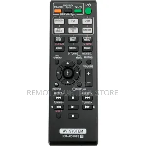 Sony Home Theater Remote Control