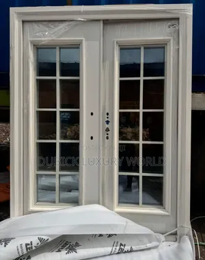 4ft French Security Entrance and Exit Glass Door