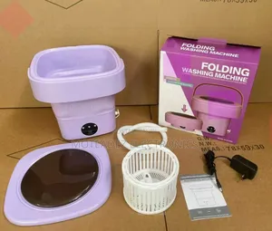 Mini Foldable Single Tub Automatic Washing Machine With Spin