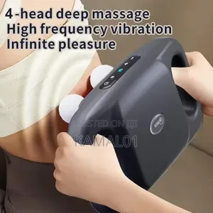 Massage Gun for Muscles 4 Heads Simultaneous Massage Gun