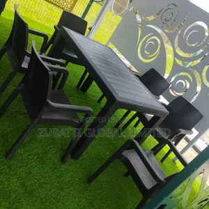 Six Seaters Malibu Outdoor Garden Chairs