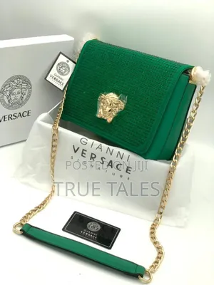 Versace Stone Embellished Purse Bag