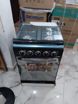 Nexus 3+1 Burner Standing Gas Cooker With Oven