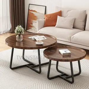 Modern Wooden Top 2 in 1 Centre Table