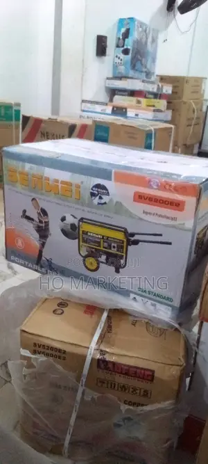 Senwei Sv6200e2 4.5kva 2 Pole Portable Generator