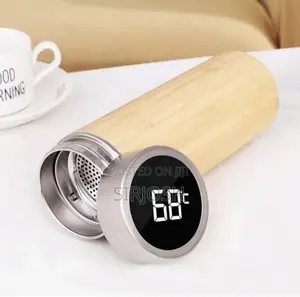Unique Bamboo Temperature Flask
