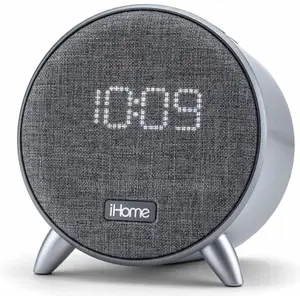 Ihome Powerclock Blutooth Speaker + Two Usb Charging Ports