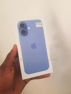 New Apple iPhone 16 128 GB Blue