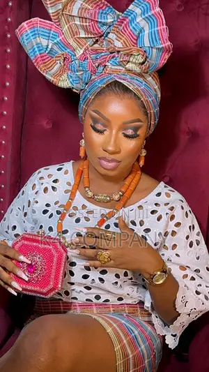 Makeup and Gele Styling for a Unique Event