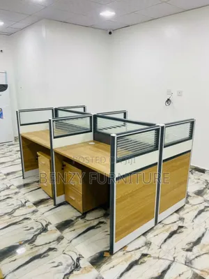 4 In 1 Workstation Desk With Drawers