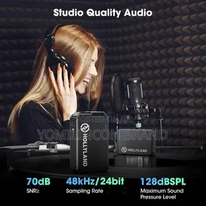Hollyland LARK MAX Duo 2-person Wireless Microphone (Black)
