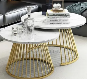 Foreign 2 in 1 Marble Center Table for Your Home