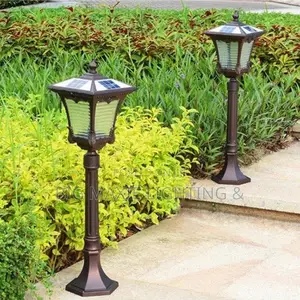 Outdoor Lawn Lights Solar Retro Garden Lamp Waterproof