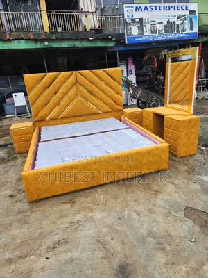 7by7 Upholstery Bed Stand.