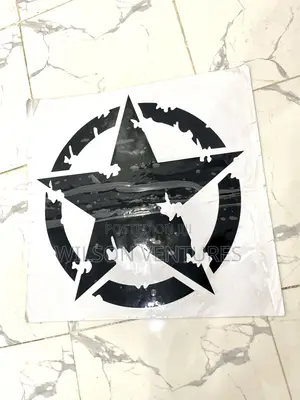 Star Car Body Sticker