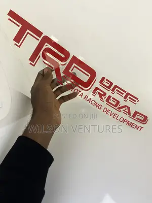 Car Body Sticker TRD Sticker