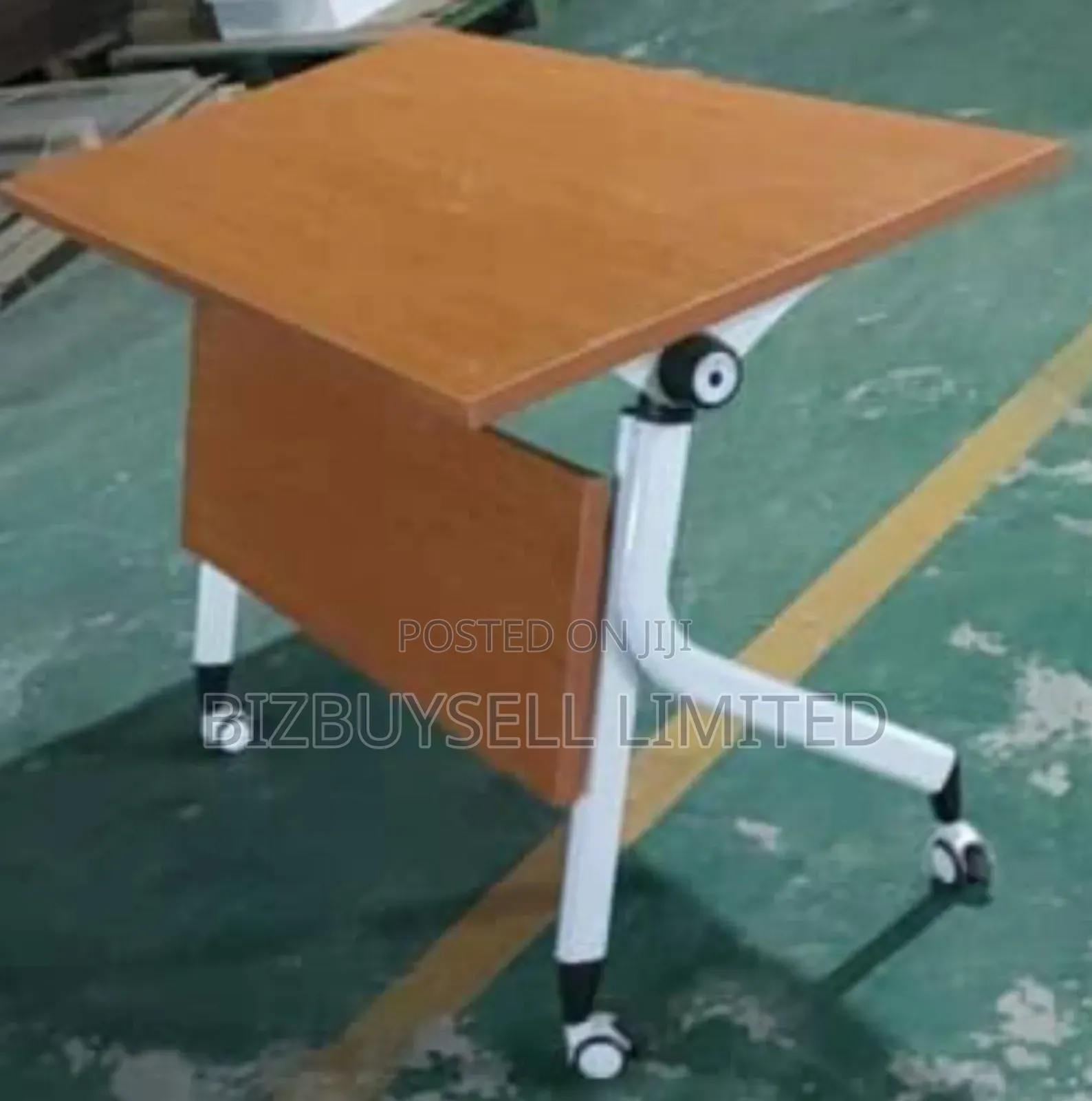 Training Table, Moveable and Foldable.