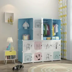 High Quality Sturdy Children Plastic Wardrobe/Carbinet