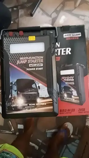Car Battery Jumpstarter for Both Cars and Trucks