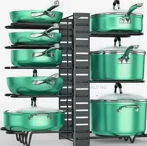 Pots and Pans Organizer 8 Steps