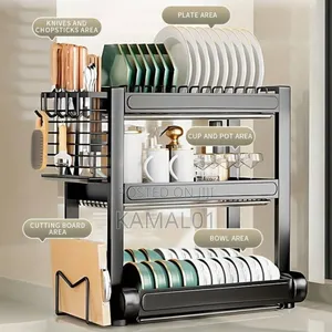 3 Tier Quality New Sturdy Plate Rack