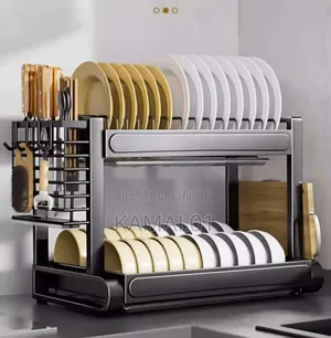 Quality 2 Tier Sturdy Plate Rack