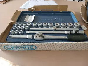 Gedore D 19 WMU-10 24pc 10-32mm Socket Wrench Set