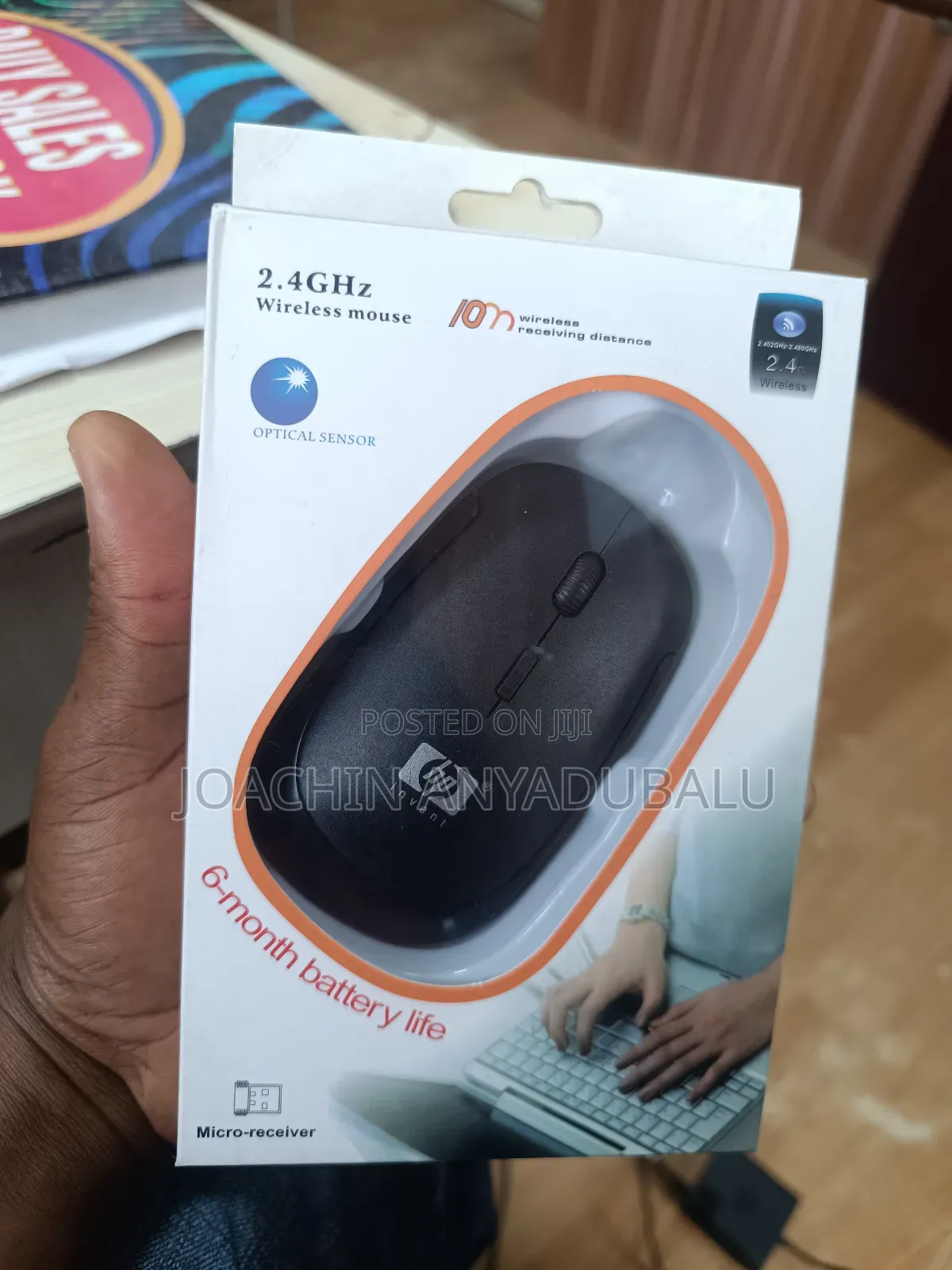 Hp Genuine High Speed Wireless Flat Optical Mouse