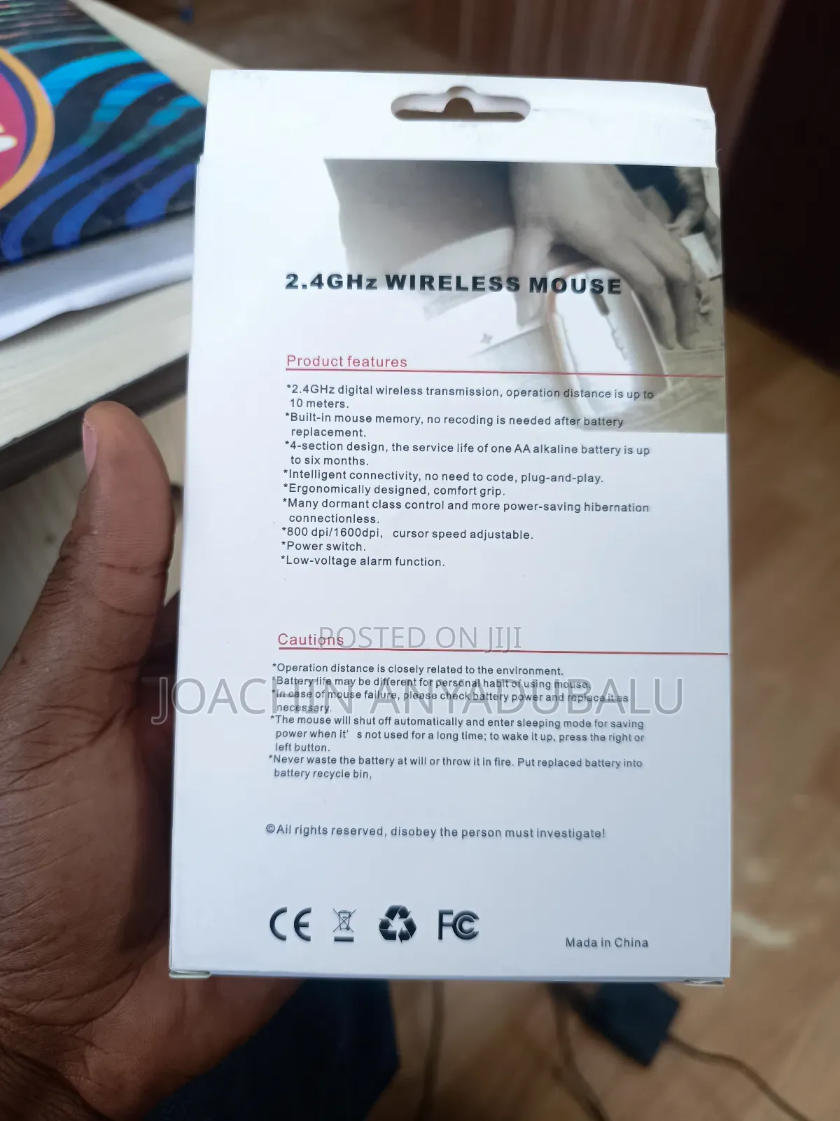 Hp Genuine High Speed Wireless Flat Optical Mouse